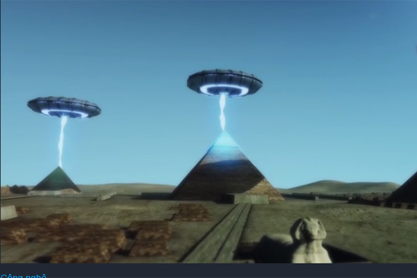 Video] Người ngoài hành tinh xây kim tự tháp để sạc điện cho phi thuyền?