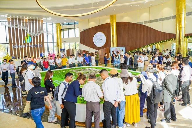 Khu đ&ocirc; thị Gem Sky World mở ra cơ hội đầu tư v&agrave; an cư đầy tiềm năng tại &ldquo;th&agrave;nh phố s&acirc;n bay&rdquo;. Ảnh Đất Xanh.