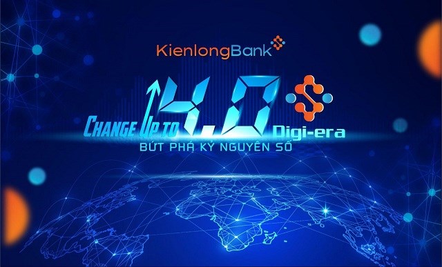 KienlongBank hướng tới th&agrave;nh một ng&acirc;n h&agrave;ng số đi đầu tại Việt Nam. Ảnh KLB