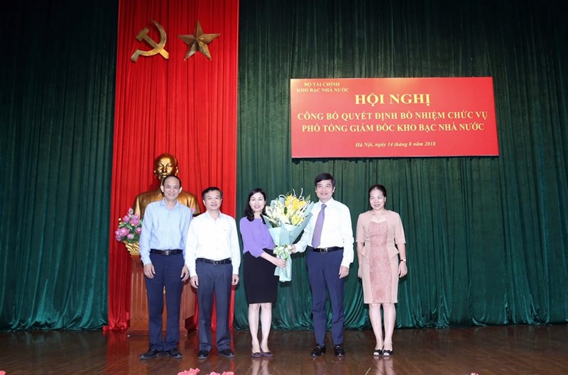 Kho bạc Nhà nước có Phó Tổng giám đốc mới - Ảnh 1