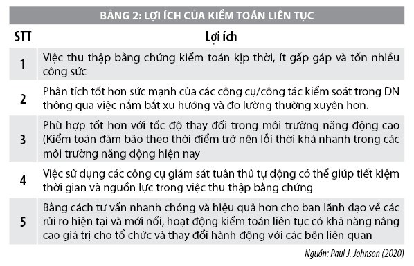 Thúc đẩy phát triển hoạt động kiểm toán liên tục ở Việt Nam - Ảnh 2