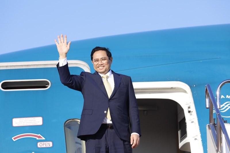 Thủ tướng Ch&iacute;nh phủ Phạm Minh Ch&iacute;nh&nbsp;rời thủ đ&ocirc; Tokyo, Nhật Bản, l&ecirc;n đường về Việt Nam.