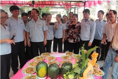 Hải quan Bình Dương: Rộn ràng hội chợ ẩm thực chào mừng 8/3 - Ảnh 3