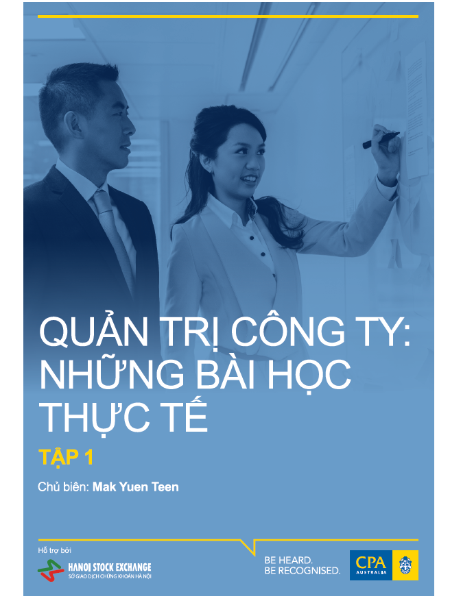 HNX và CPA Australia phát hành 2 tập sách “Quản trị công ty: Những bài học thực tế” - Ảnh 1